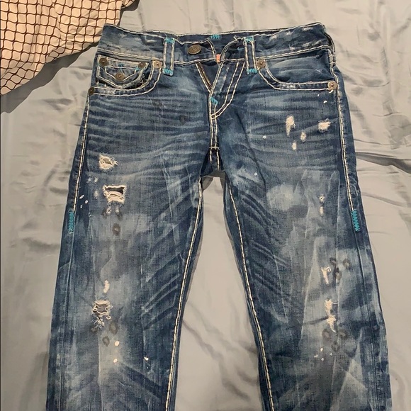BRAND NEW TRUE RELIGION GENO SLIM FIT JEANS - Picture 2 of 6